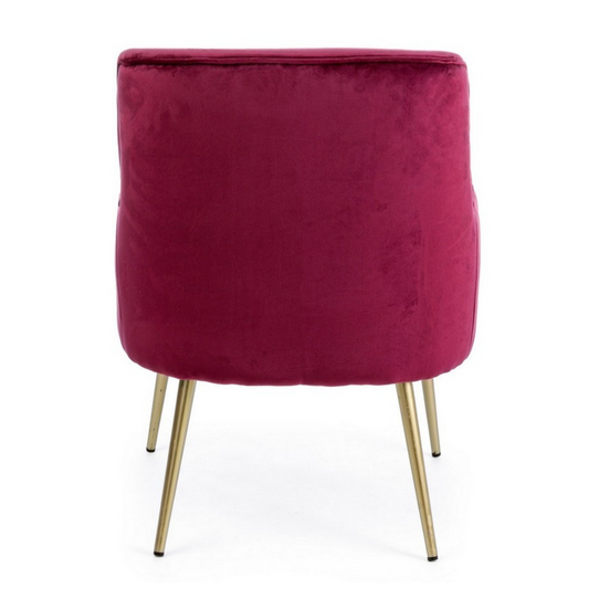 POLTRONA CLELIA BIZZOTTO | in velluto | 60x66x82cm - | Adele Chérie - articoli da regalo e bomboniere