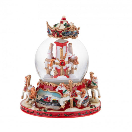 CARILLON SFERA BRANDANI | in resina | Ø15x19cm - | Adele Chérie - articoli da regalo e bomboniere