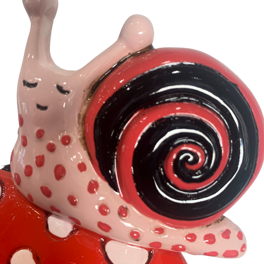 OROLOGIO FUNGO ALLEN DESIGNS | in resina con pendolo | 30x35cm