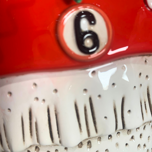 OROLOGIO FUNGO ALLEN DESIGNS | in resina con pendolo | 30x35cm