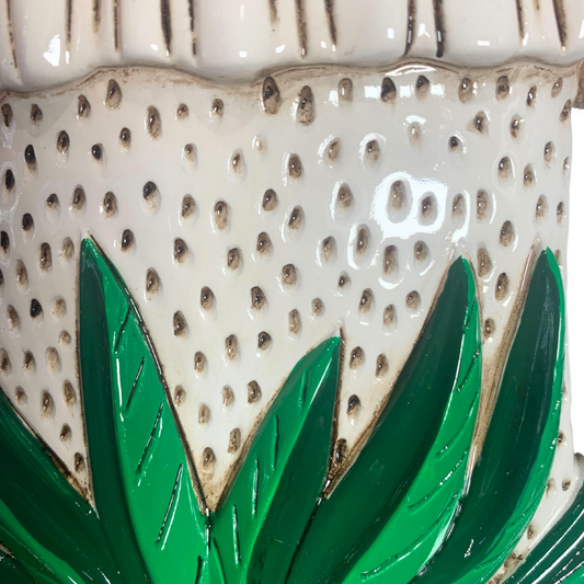 OROLOGIO FUNGO ALLEN DESIGNS | in resina con pendolo | 30x35cm