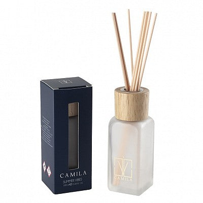 PROFUMATORE MAGNETIC SUMMER VIBES | in bottiglia di vetro bianco | 100ml - | Adele Chérie - articoli da regalo e bomboniere