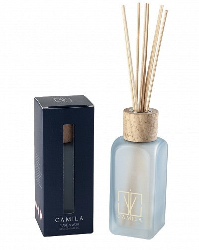 PROFUMATORE MAGNETIC MAKE A WISH | in bottiglia di vetro celeste | 200ml - | Adele Chérie - articoli da regalo e bomboniere