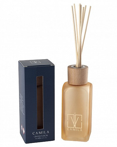 PROFUMATORE MAGNETIC GINGER FUSION | in bottiglia di vetro pesca | 200ml - | Adele Chérie - articoli da regalo e bomboniere