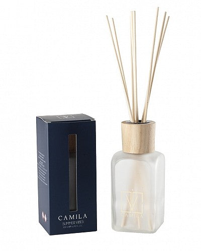 PROFUMATORE MAGNETIC SUMMER VIBES | in bottiglia di vetro bianco | 500ml - | Adele Chérie - articoli da regalo e bomboniere