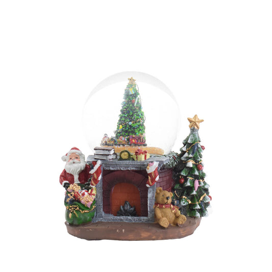 WATERBALL FOCOLARE L'INFINITO | con led | 22x19cm - | Adele Chérie - articoli da regalo e bomboniere