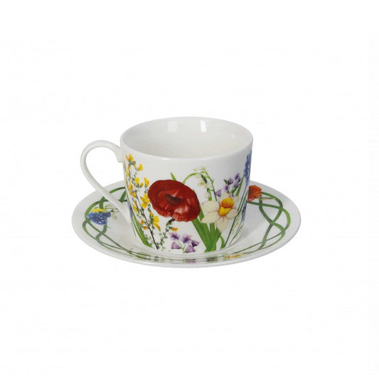 TAZZE THE' FIORI DI CAMPO BRANDANI | in New Bone China | 2pz
