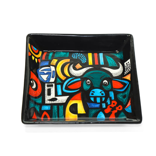 VUOTATASCHE TERRA MIA SOPHIE MARIAGE | in ceramica | 20x20cm