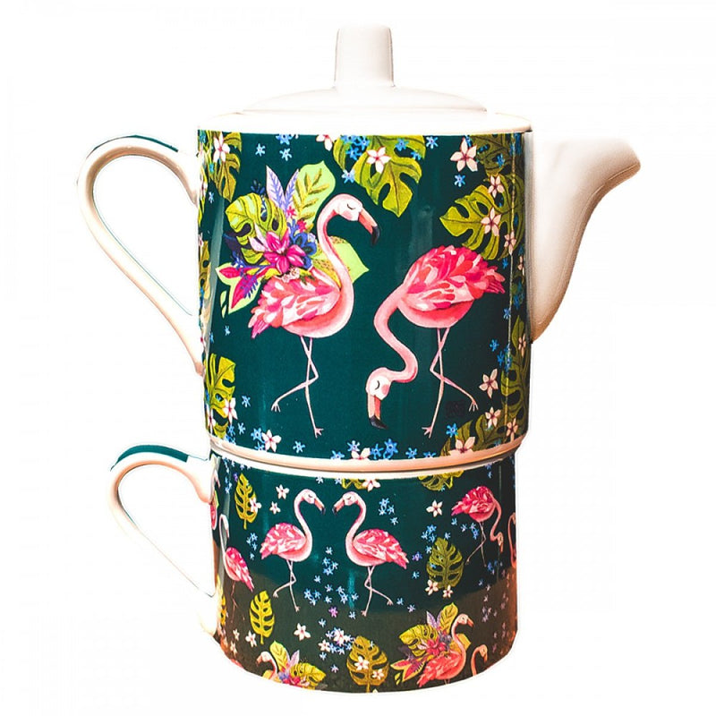 TEIERA FENICOTTERO ALLEN DESIGNS - in ceramica - Ø14cm | Adele Cherie
