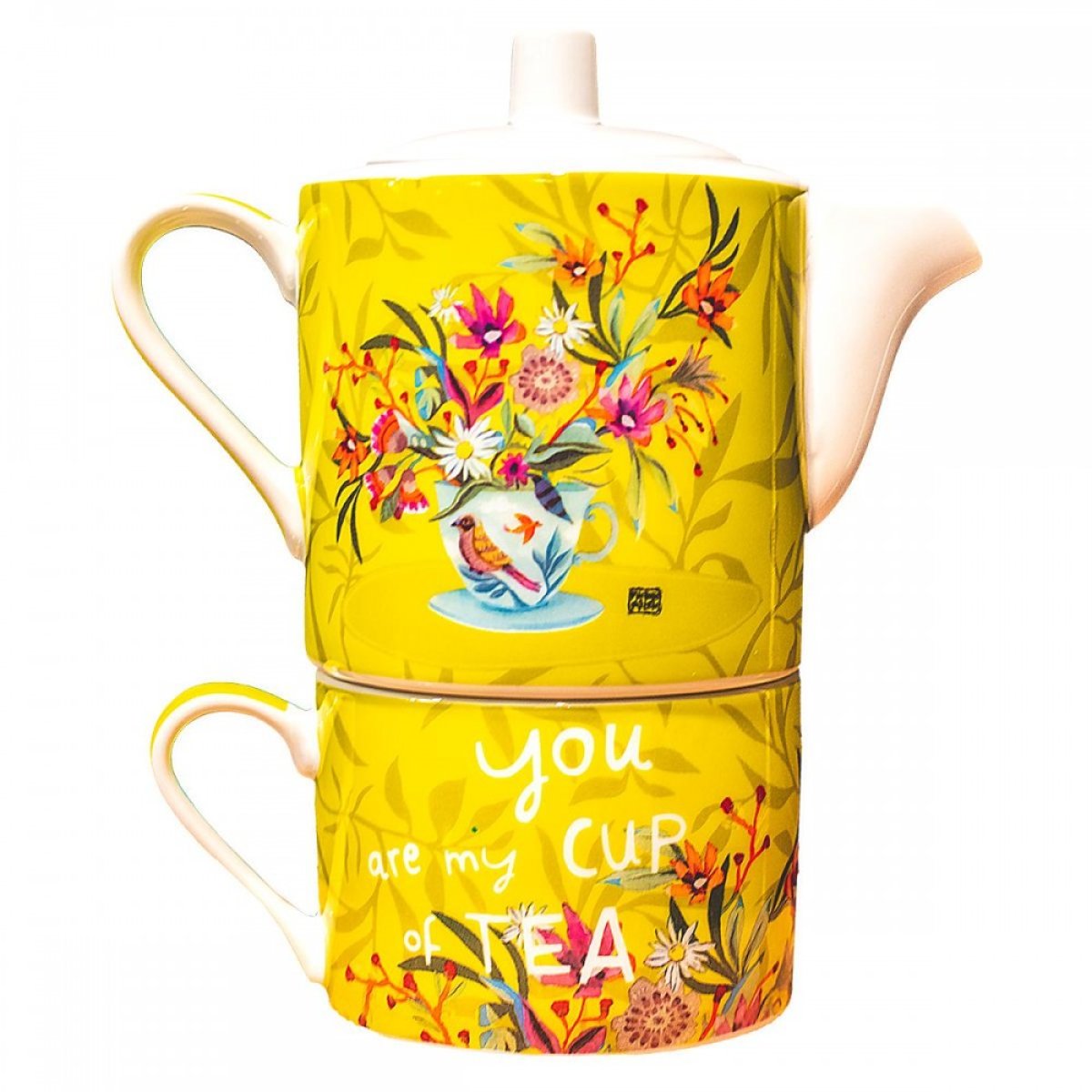 TEIERA CUP OF TEA ALLEN DESIGNS - in ceramica - Ø14cm | Adele Cherie