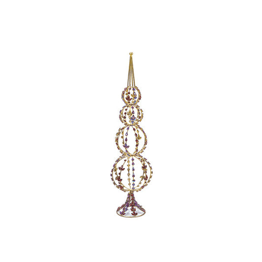 ALBERO DIAMOND BRUCO | in metallo con gemme colorate | varie misure