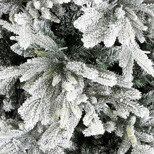 ALBERO BERKSHIRE CON LED BIZZOTTO | albero in pino innevato con led| varie misure