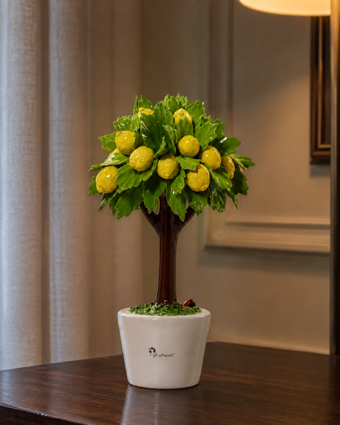 ALBERO LIMONE GLI ALBERELLI | in ceramica di Capodimonte | varie misure
