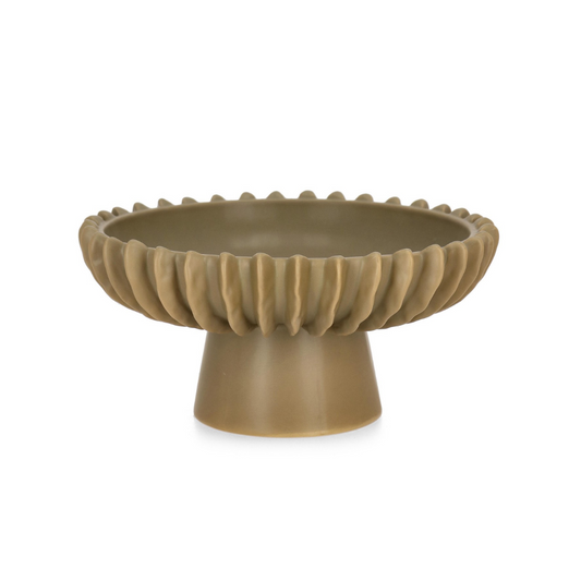 ALZATA DECOR ELDAL BIZZOTTO | in ceramica | Ø26x13,5cm