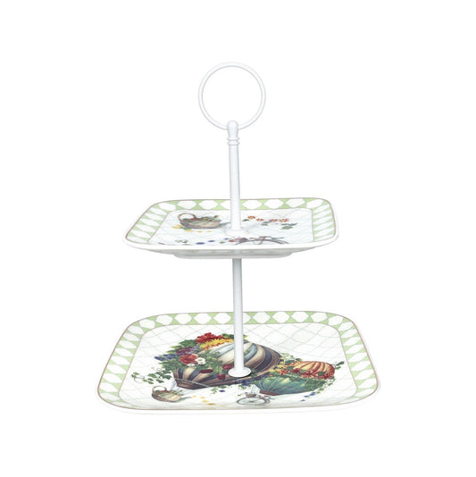 ALZATA WONDERLAND BRANDANI | in New Bone China | 19x19x24cm