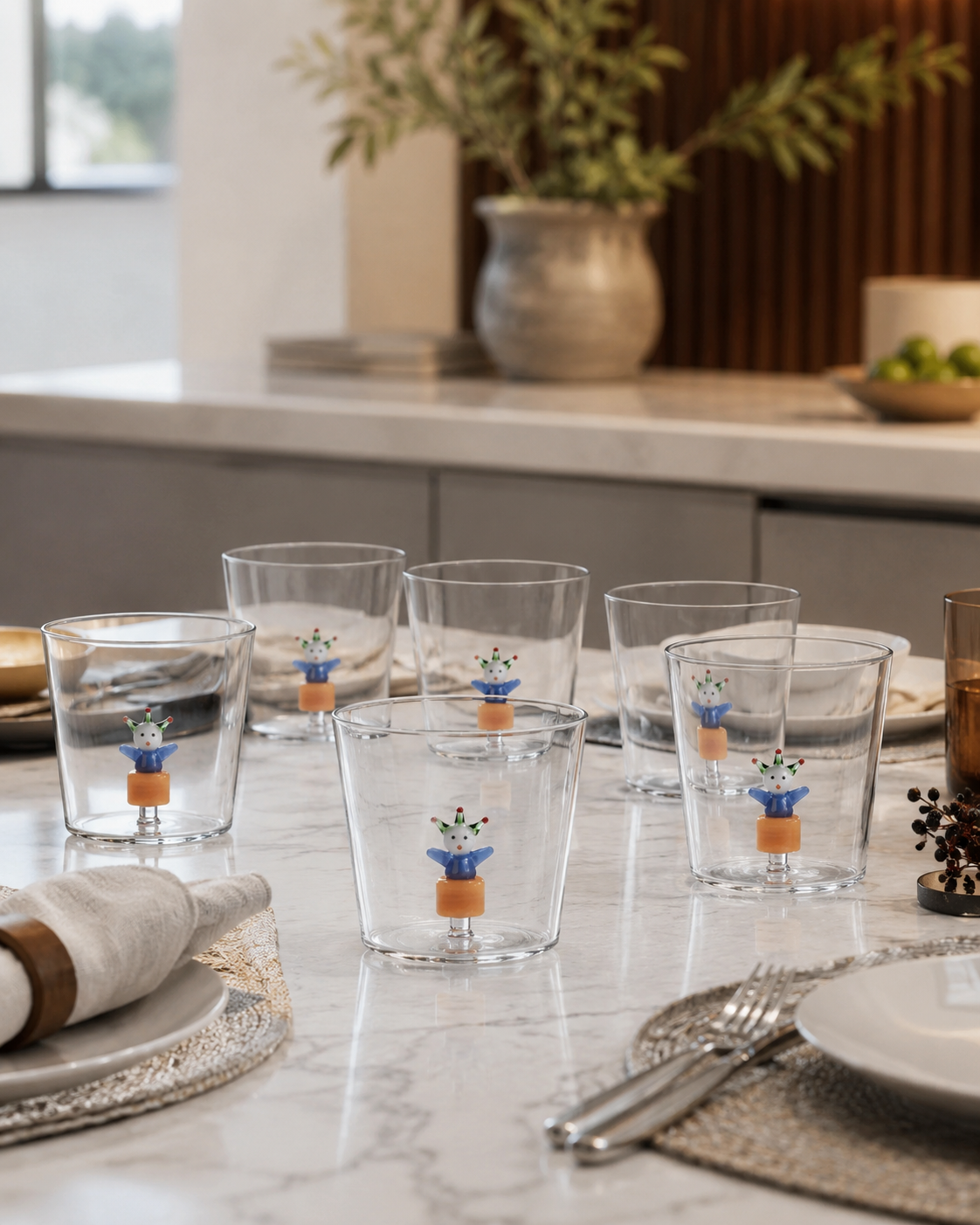 JACK-IN-THE-BOX ICHENDORF MILANO GLASS | in glass