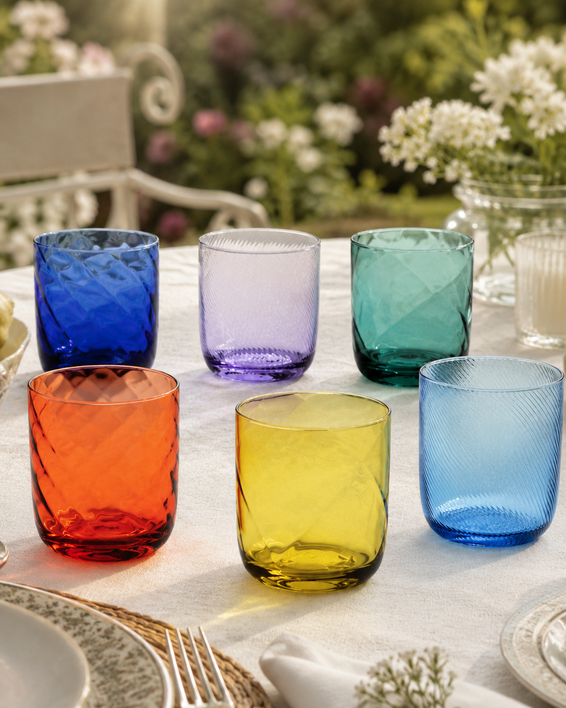 RIGA' GLASSES ICHENDORF MILAN | made of glass | 6pcs