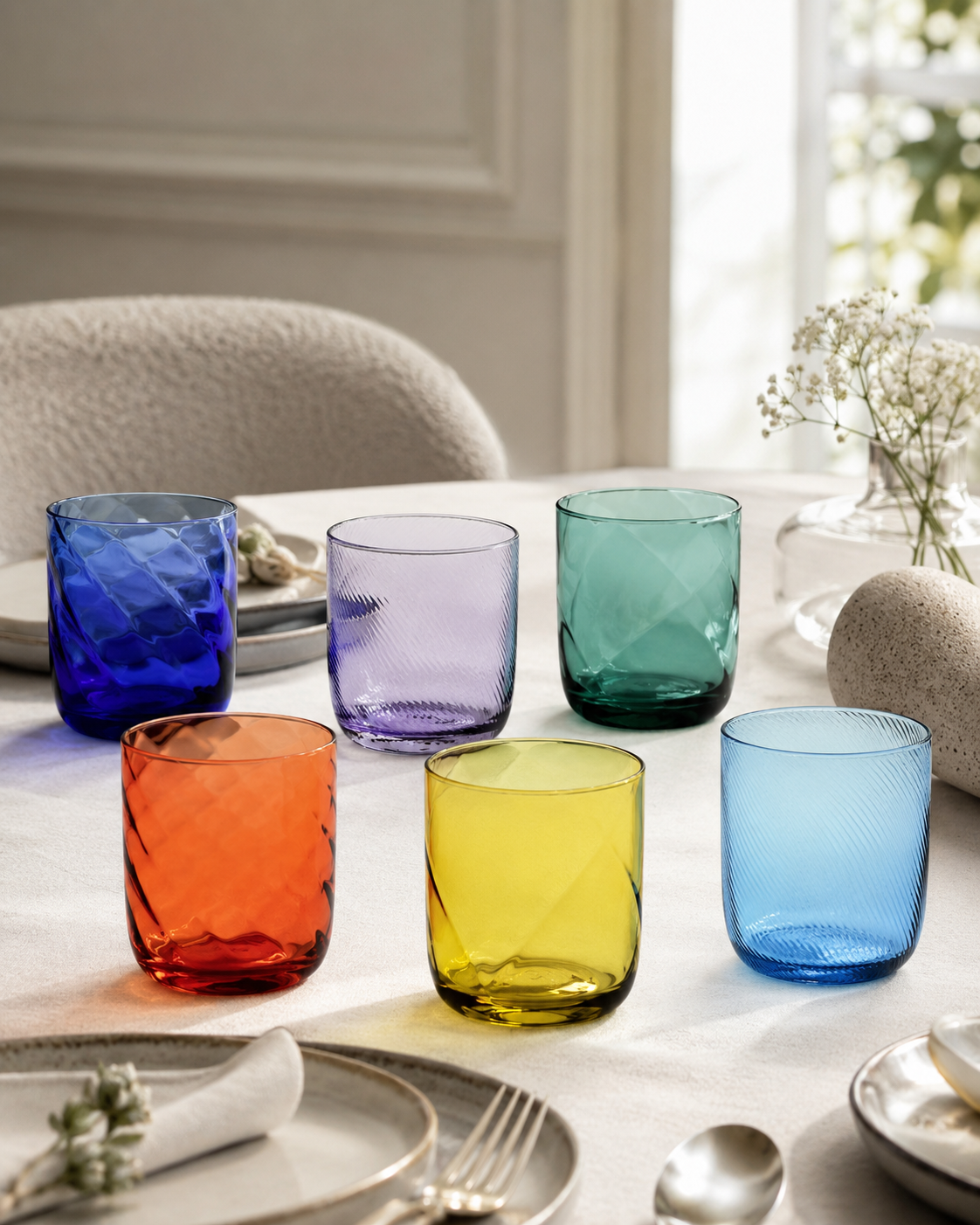 RIGA' GLASSES ICHENDORF MILAN | made of glass | 6pcs