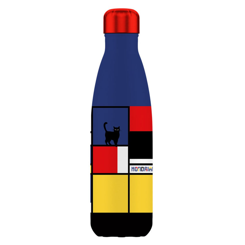 BOTTIGLIA TERMICA CHAT MONDRIAN ALLEN DESIGNS - 500ml | Adele Chérie