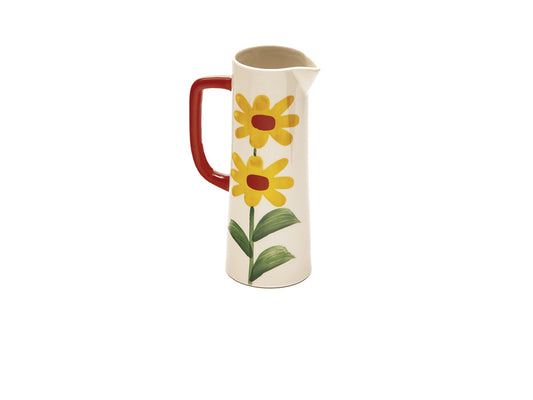 BROCCA FLOWER&STRIPE BRUCO | in ceramica vari colori | 16x25cm