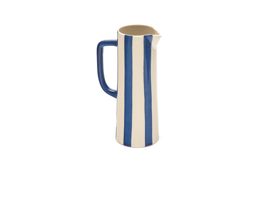 BROCCA FLOWER&STRIPE BRUCO | in ceramica vari colori | 16x25cm