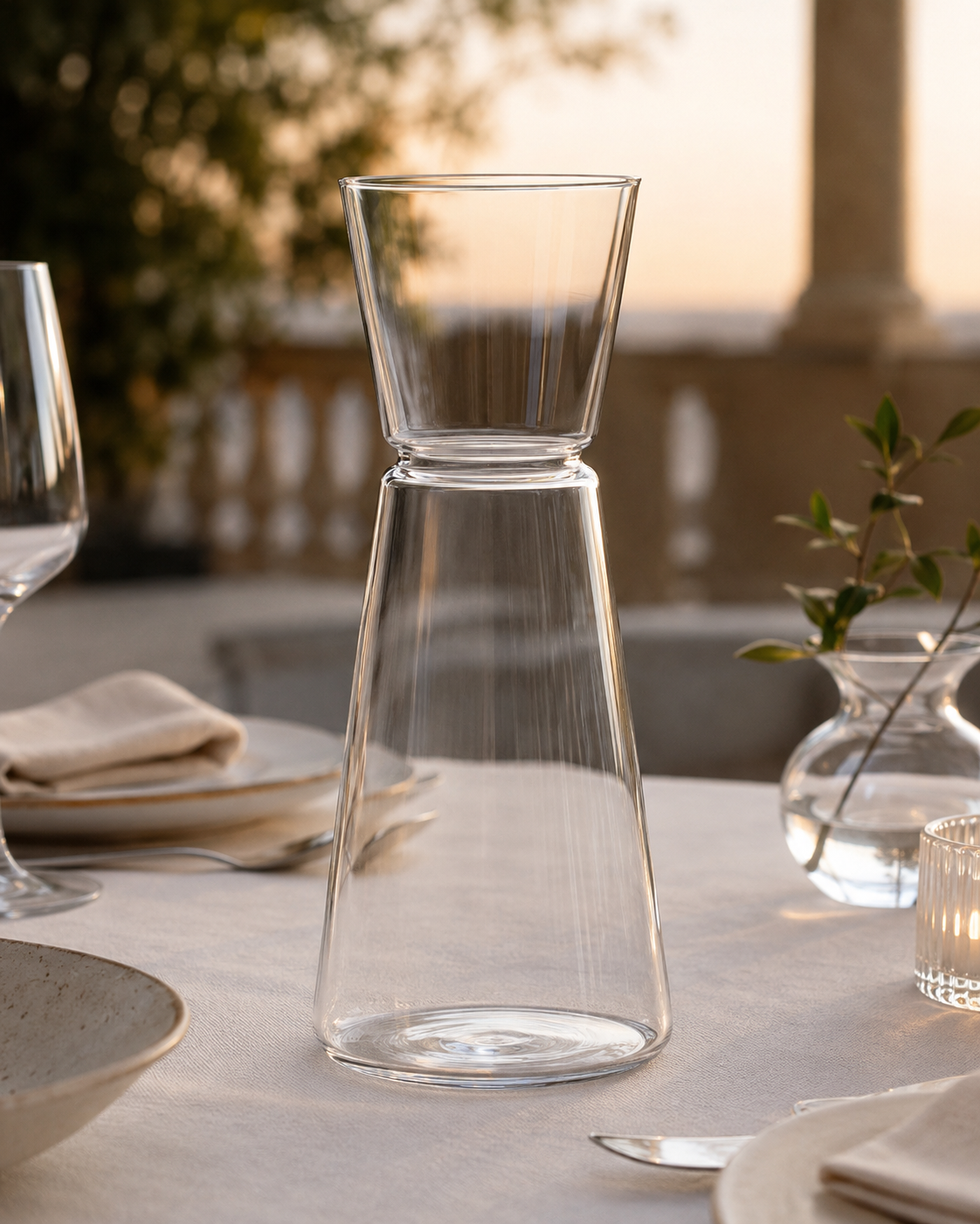 HIGH RISE ICHENDORF MILANO JUG | in borosilicate glass