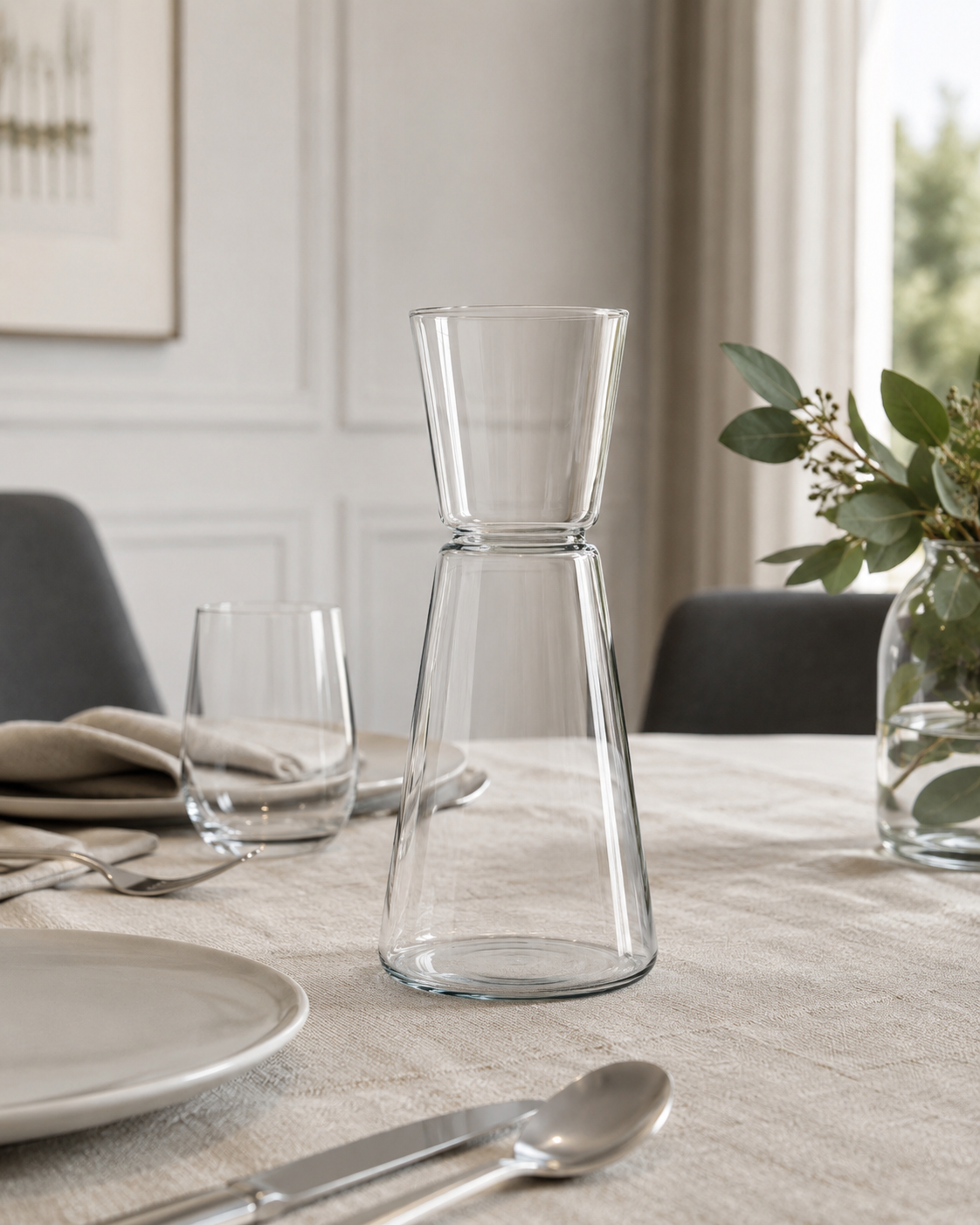 HIGH RISE ICHENDORF MILANO JUG | in borosilicate glass