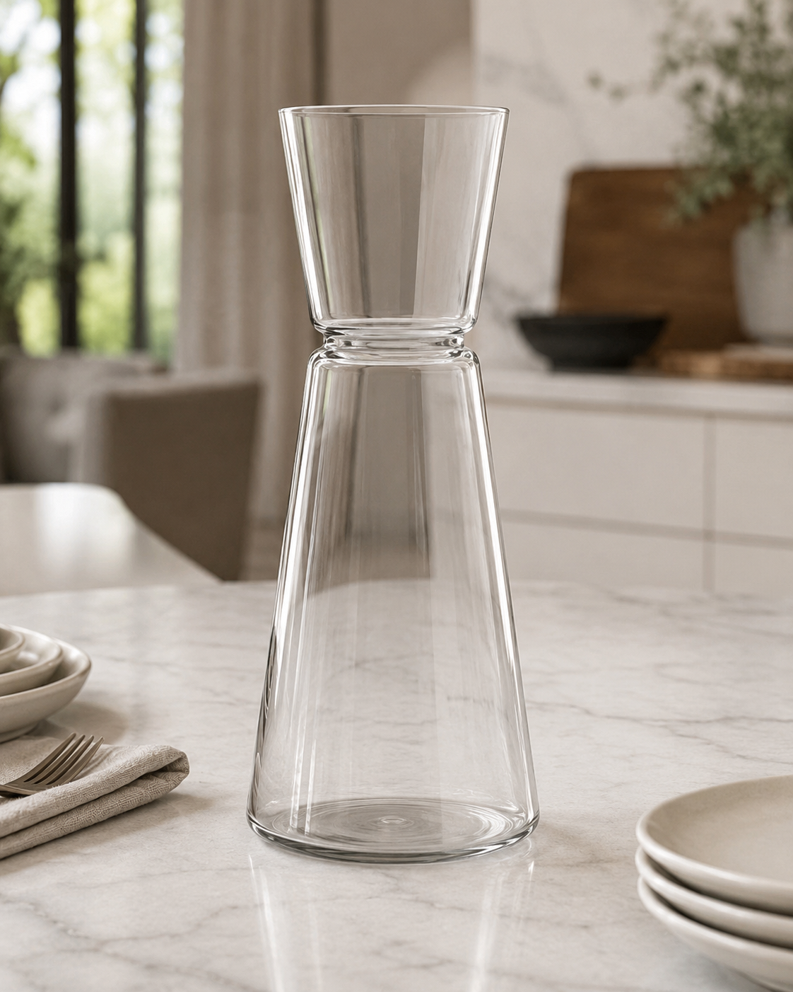 HIGH RISE ICHENDORF MILANO JUG | in borosilicate glass