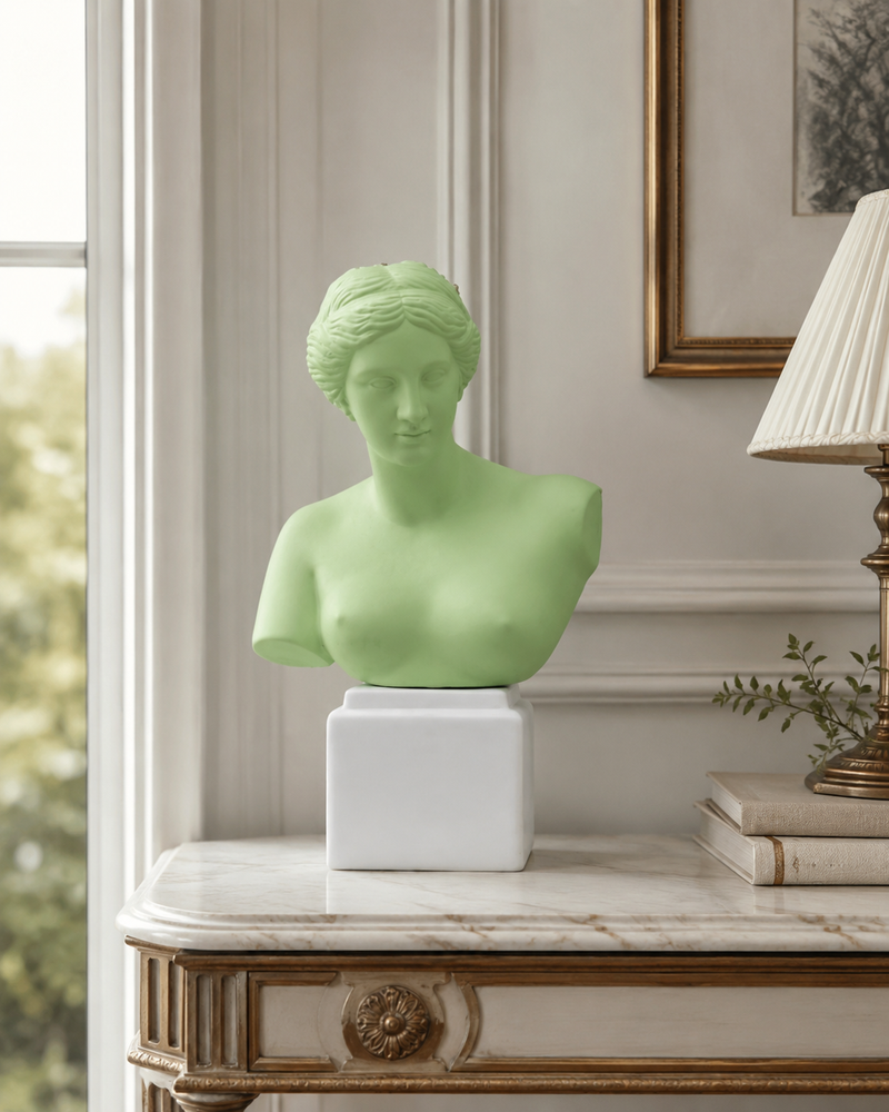 BUSTO DIANA SBORDONE PORCELLANE - in porcellana Capodimonte - 20cm | Adele Chérie