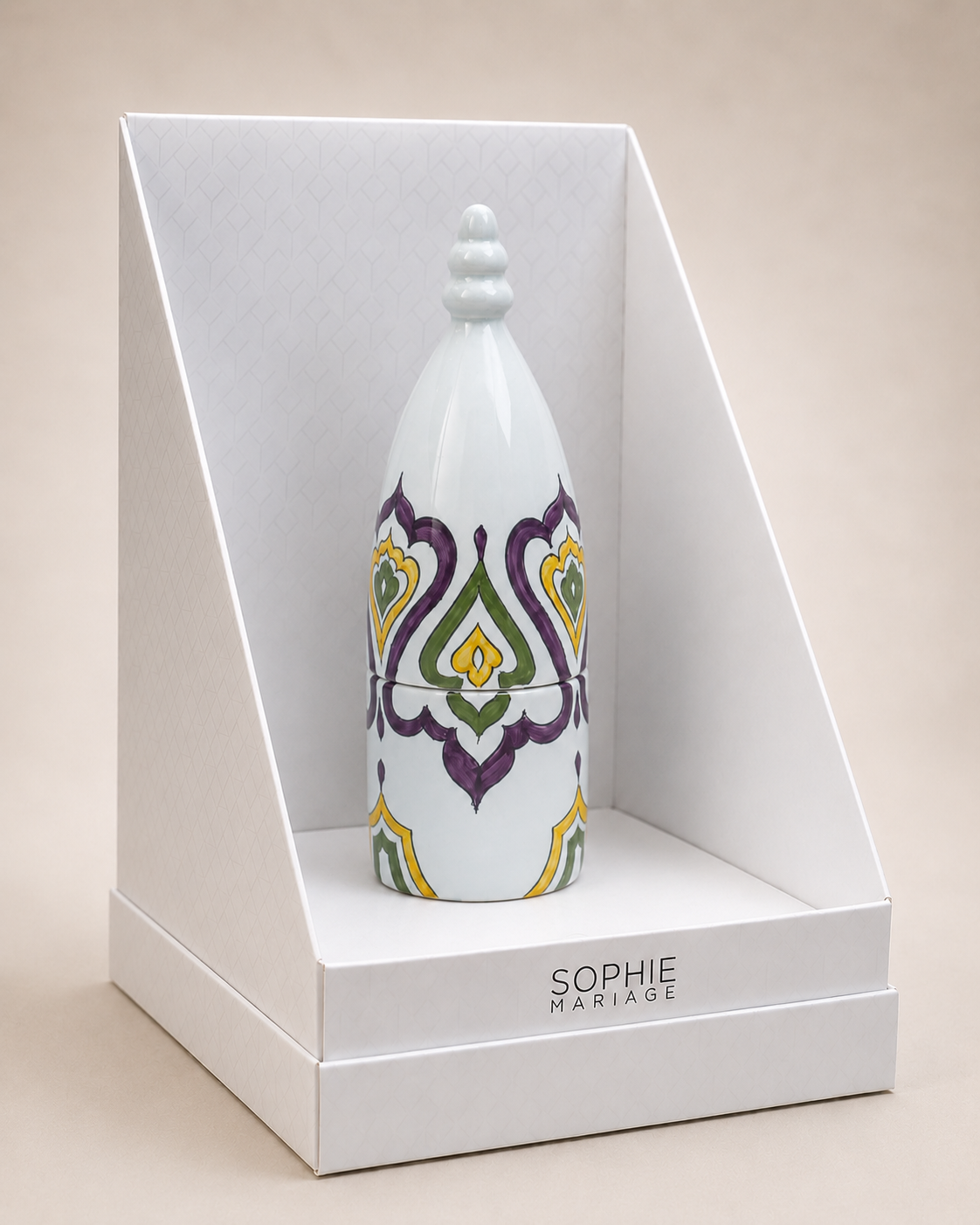 BOTTIGLIA MARRAKECH SOPHIE MARIAGE | in ceramica vari colori | 21cm