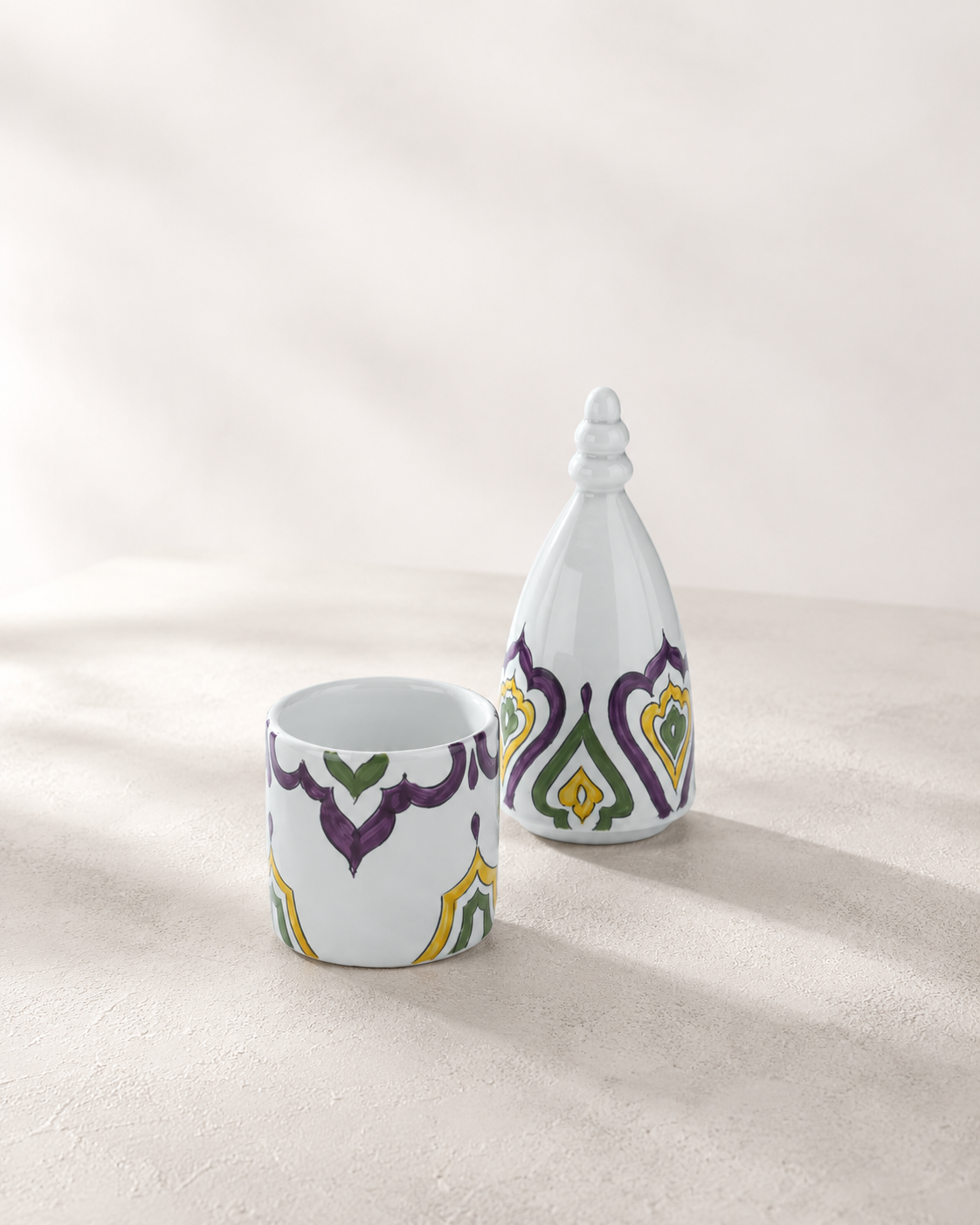 BOTTIGIA MARRAKECH SOPHIE MARIAGE | in ceramica vari colori | 21cm