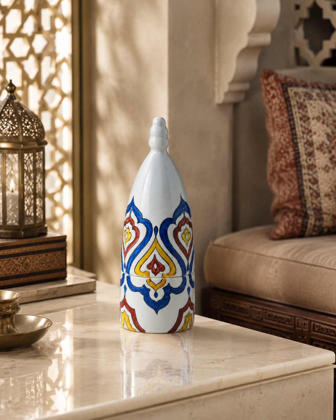 BOTTIGIA MARRAKECH SOPHIE MARIAGE | in ceramica | 23cm