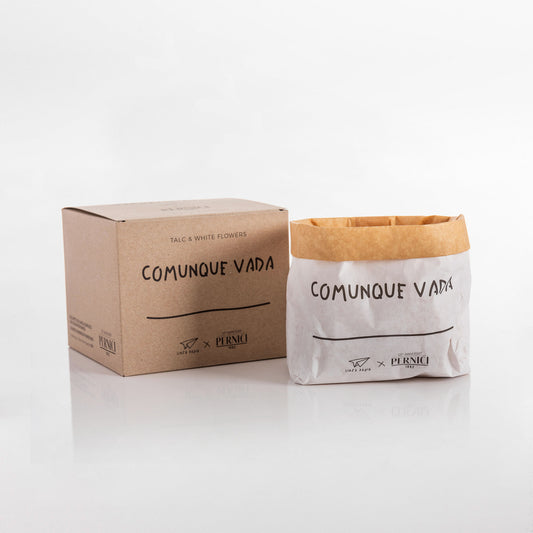 CANDELA COMUNQUE VADA PENSIERI STROPICCIATI PERNICI | cera di soia | 450g