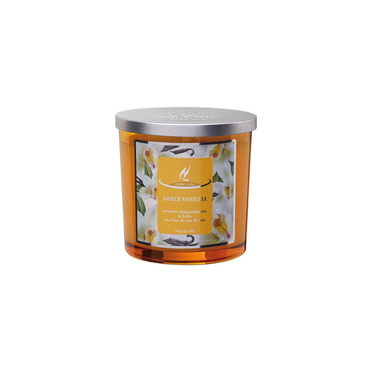 CANDELA DOLCE VANIGLIA HYPNO CASA | in vaso di vetro | varie misure