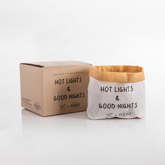 CANDELA HOT PENSIERI STROPICCIATI PERNICI | cera di soia | 450g
