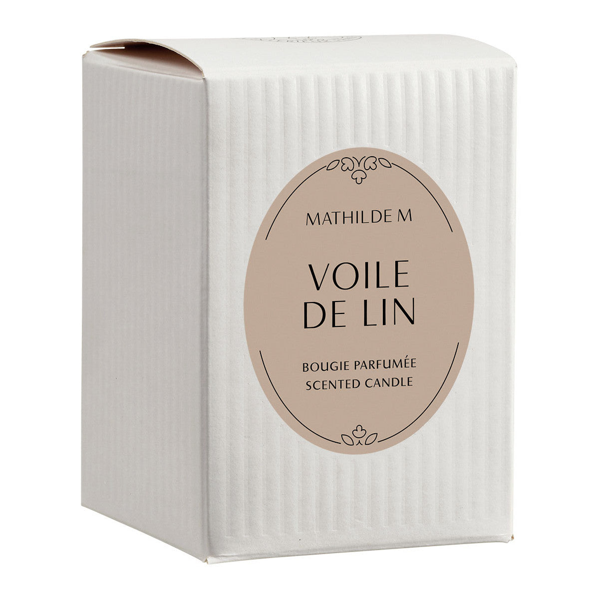 CANDELA PROFUMATA LES INTEMPORELLES MATHILDE M. - fragranza Voile de Lin - 145g - foto 5 | Adele Chérie