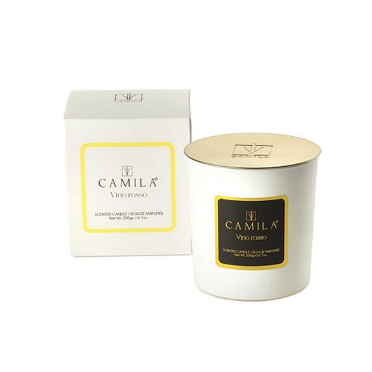 CANDELA VINO ROSSO CAMILA | vari colori | varie misure