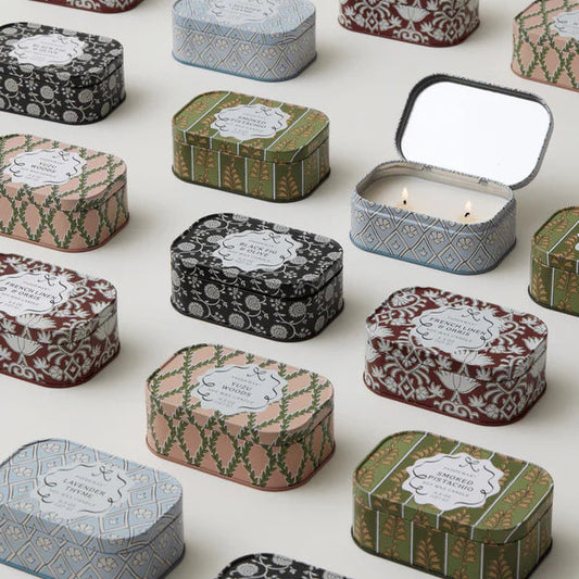 CANDELA CHERIE YUZU WOODS PADDYWAX | in contenitore di latta | 127g