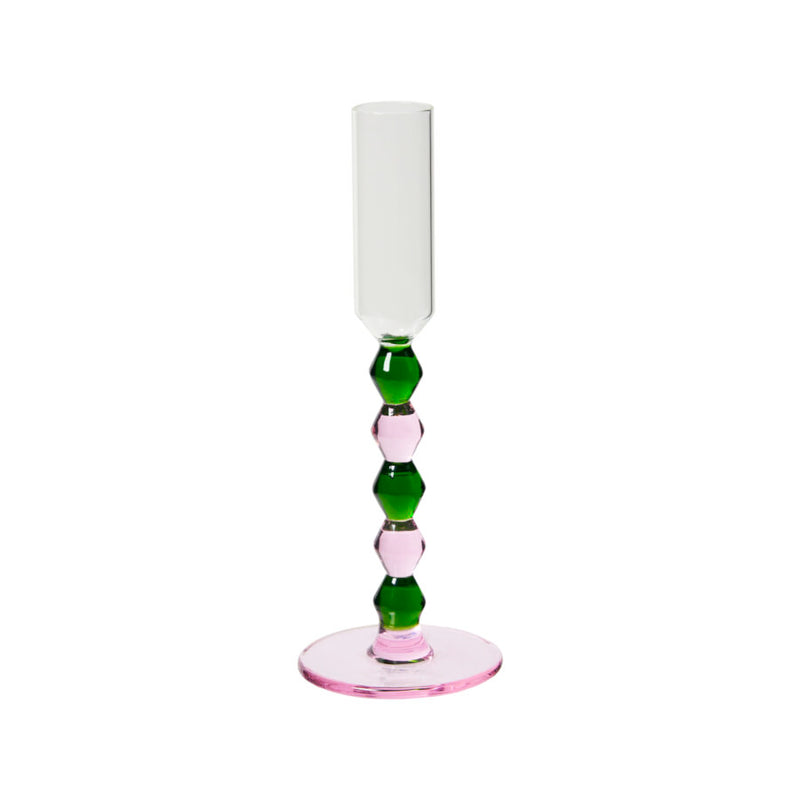 CANDELIERE TRASURE HENRIETTE - in vetro vari colori - 18cm | Adele Chérie
