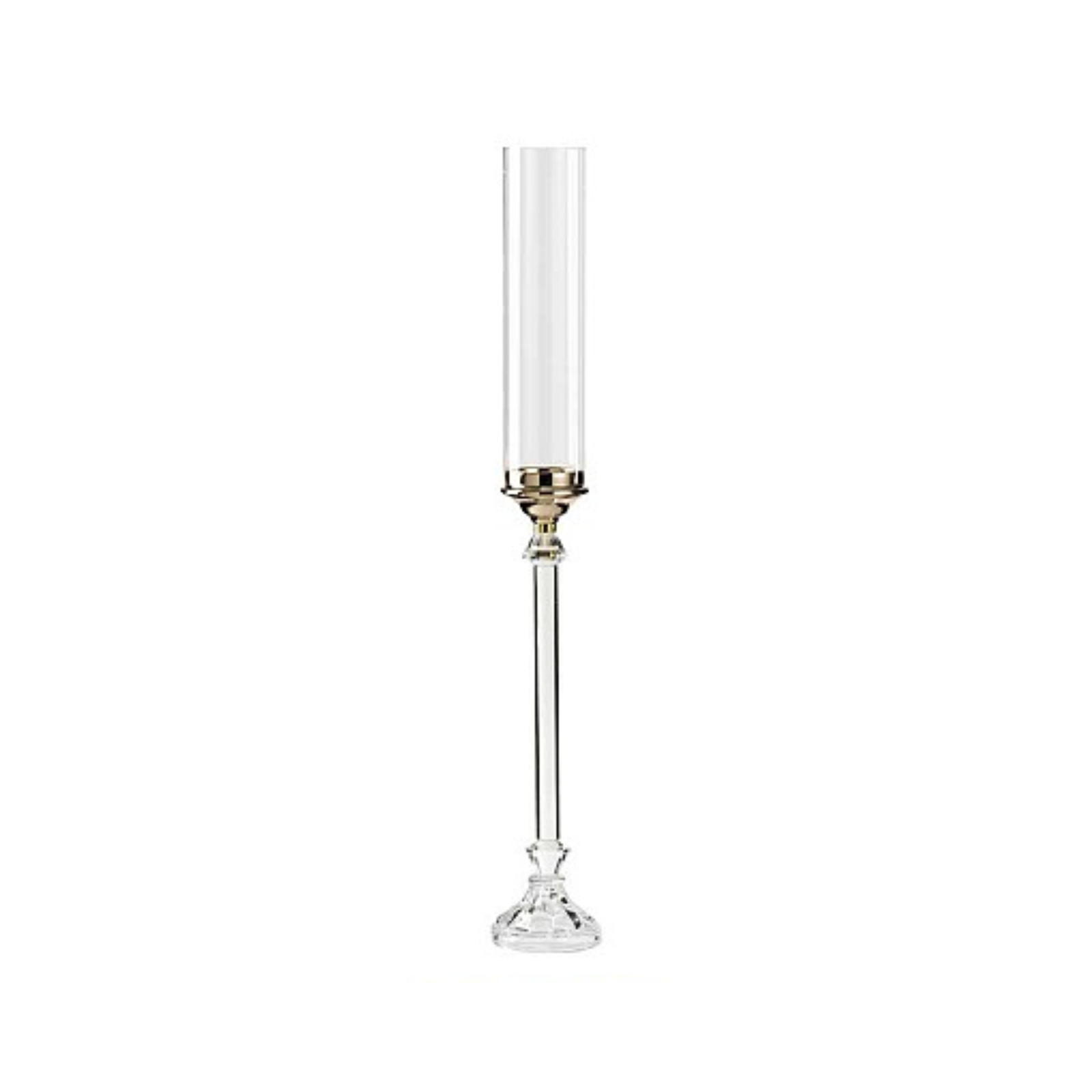 CANDELIERE AD 1 FIAMMA C.V. CRISTAL - in vetro - varie misure | Adele Chérie