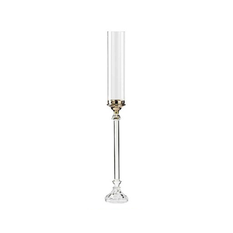 CANDELIERE AD 1 FIAMMA C.V. CRISTAL - in vetro - varie misure | Adele Chérie