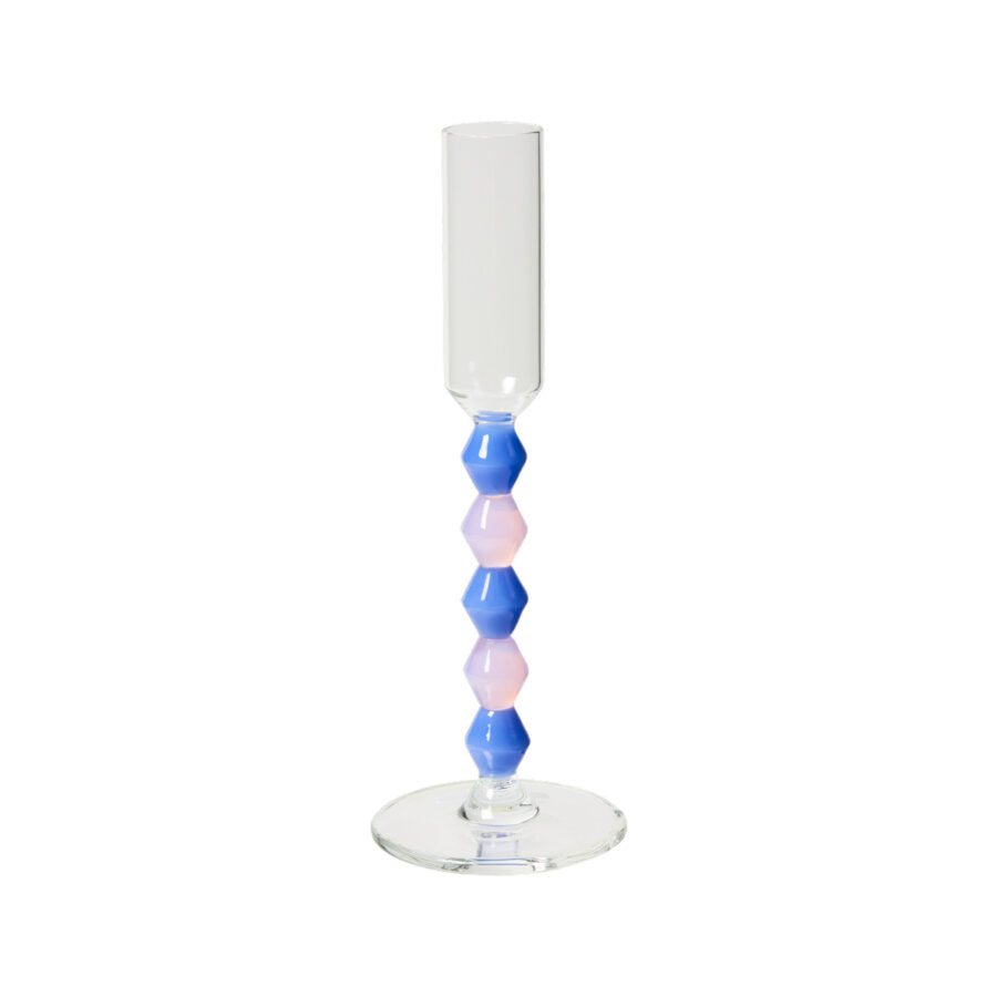 CANDELIERE TRASURE HENRIETTE - in vetro vari colori - 18cm - foto 2 | Adele Chérie