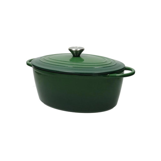 CASSERUOLA COCOTTE OVALE BRANDANI | in ghisa smaltata vari colori | 5lt