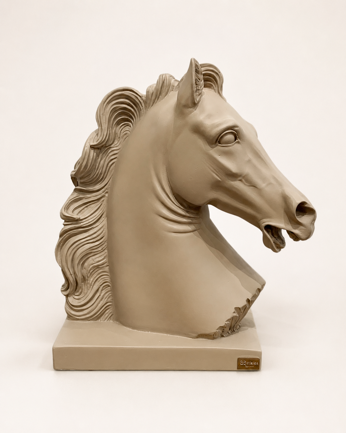 CAVALLO SABBIA CHIARAELA | in resina | 13,5x20cm