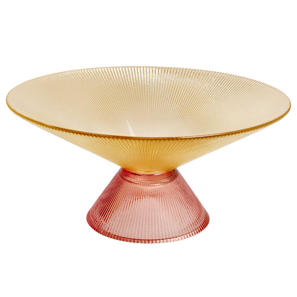 CENTROTAVOLA CLEAR ANDREA FONTEBASSO - in vetro - 25cm | Adele Chérie