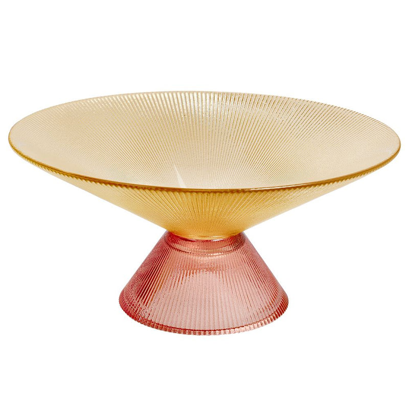 CENTROTAVOLA CLEAR ANDREA FONTEBASSO - in vetro - 25cm | Adele Chérie