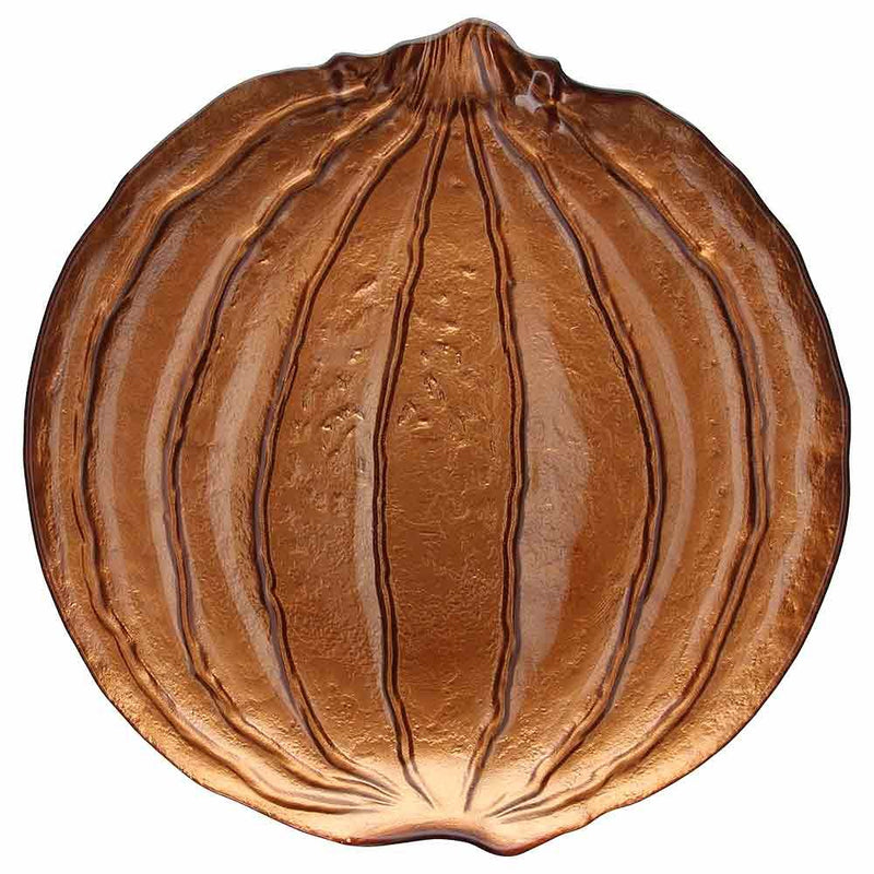 CENTROTAVOLA ZUCCA ANDREA FONTEBASSO - in vetro - Ø31cm | Adele Chérie