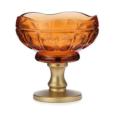 CENTROTAVOLA DALIA C.V. CRISTAL - in vetro - 19x20cm | Adele Chérie