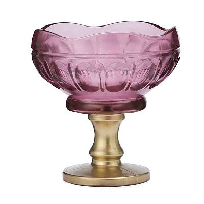 CENTROTAVOLA DALIA C.V. CRISTAL - in vetro - 19x20cm | Adele Chérie