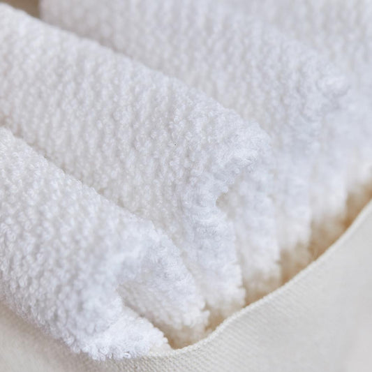 CONFEZIONE REGALO CARILLON MAISON SUCRÉE | cestino con lavette in vari colori  | 4pz